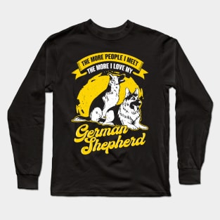 German Shepherd Dog Lover Gift Long Sleeve T-Shirt